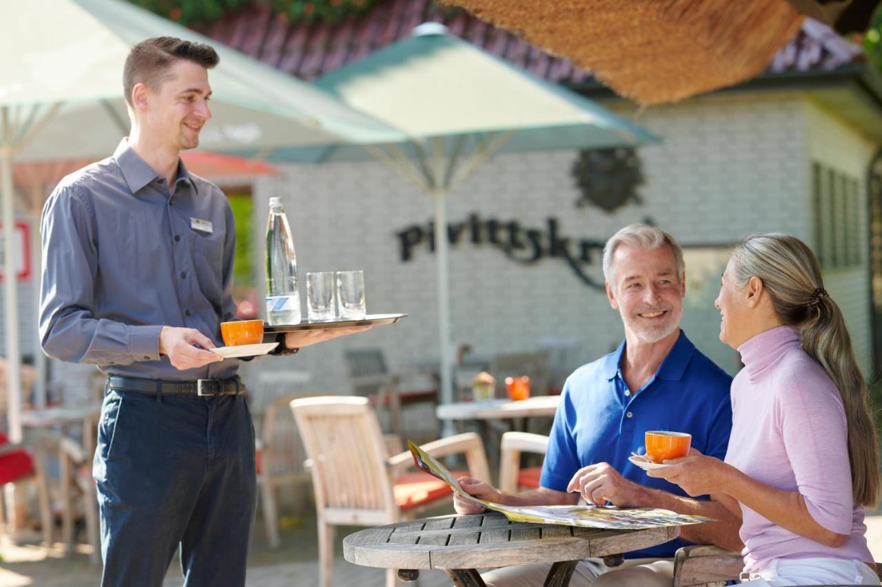 Kurhaus Pivittskrug Hotel Hille Ngoại thất bức ảnh